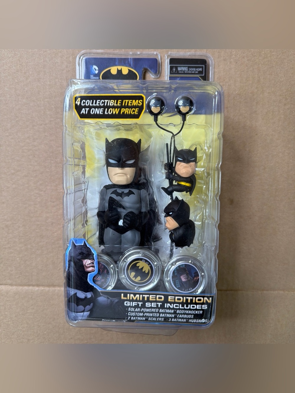 Batman Limited Edition Gift Set - Black & Yellow